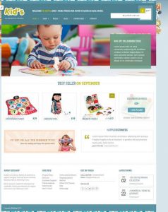 Kid Shop - Theme WordPress shop đồ trẻ em miễn phí