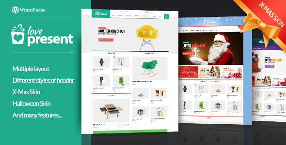 Present – Mẫu website cửa hàng quà tặng