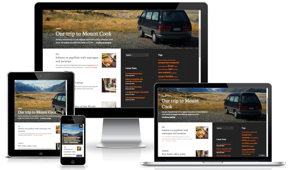 Theme wordpress làm blog miễn phí - Publication