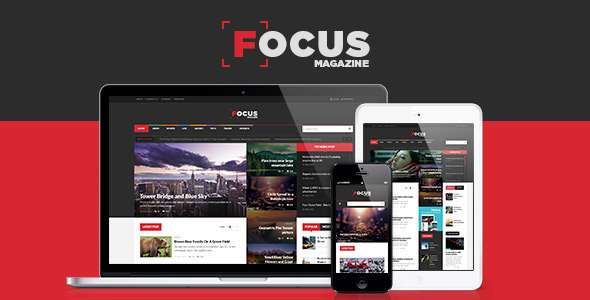 Focus & New – Mẫu website tin tức
