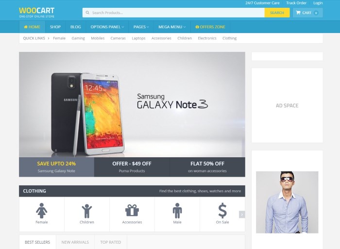Top 10 theme wordpress bán hàng tốt nhất 2017
