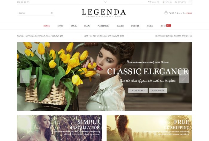 Top 10 theme wordpress bán hàng tốt nhất 2017