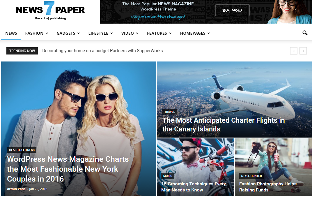 Top 10 theme WordPress tin tức đẹp, tải nhanh và chuẩn SEO