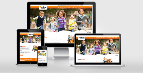 Theme Wordpress giáo dục/ trường học đã Việt hóa