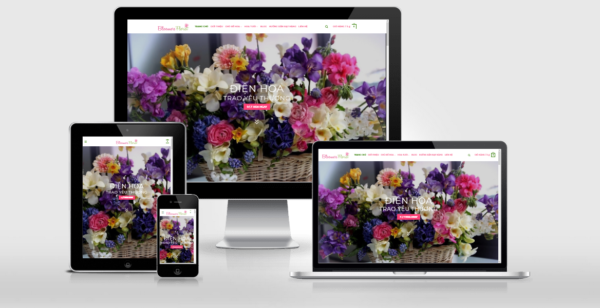 TTheme Wordpress shop bán hoa tươi mẫu 1 - Giao diện web Wordpress