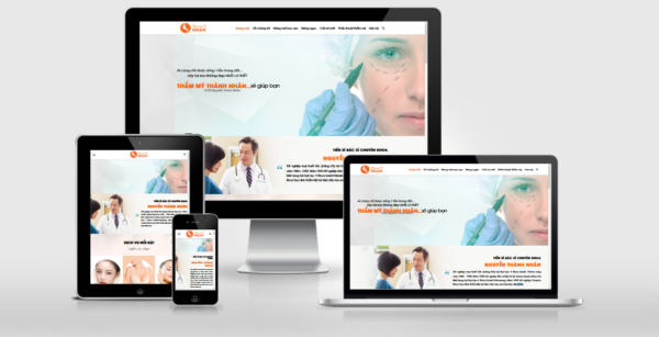 Theme Wordpress thẩm mỹ viện tiến sỹ Thành Nhân