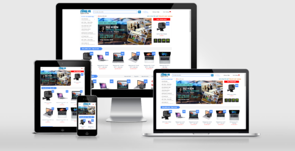 Theme Wordpress bán hàng kỹ thuật số, laptop, máy ảnh giống ZShop
