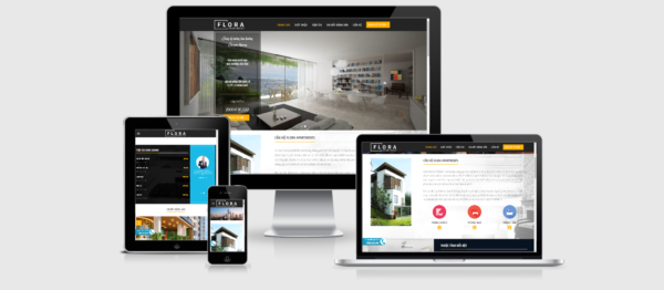 Theme bất động sản Wordpress giới thiệu dự án Flora Apartment