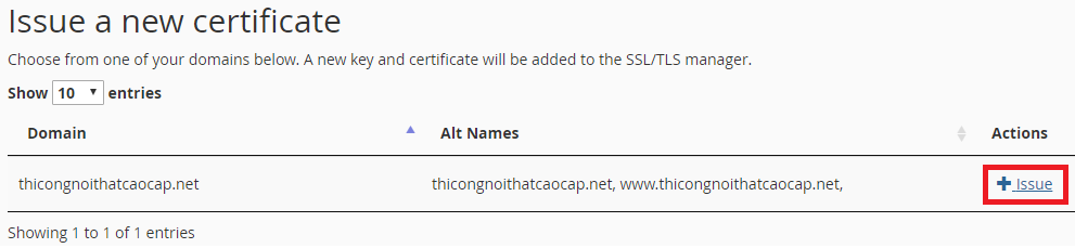 Hướng dẫn cài đặt chứng chỉ SSL Let’s Encrypt miễn phí trên CPanel