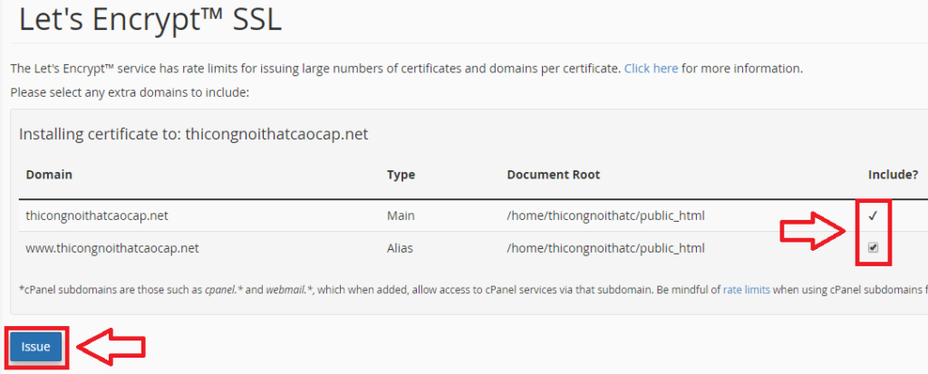 Hướng dẫn cài đặt chứng chỉ SSL Let’s Encrypt miễn phí trên CPanel
