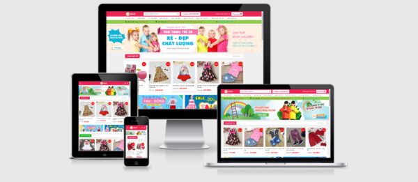 Theme Wordpress thời trang trẻ em Baby.vn