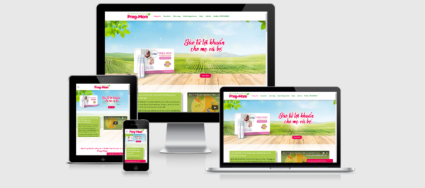 Theme Wordpress Landing page thực phẩm chức năng cho trẻ em