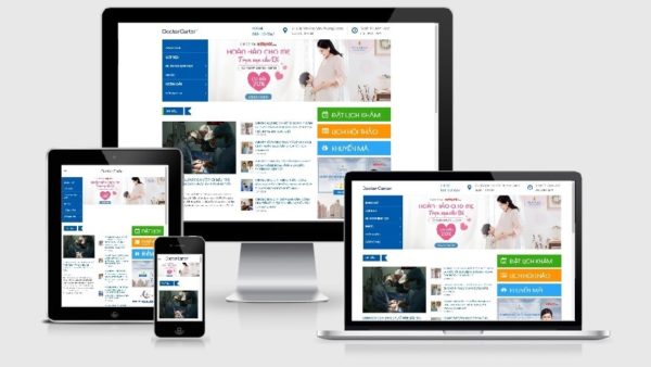 Theme Wordpress bệnh viện, theme Wordpress phòng khám mẫu số 1