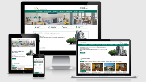 Theme Wordpress công ty xây dựng, công ty nội thất