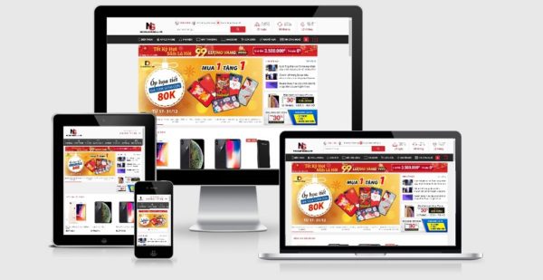 Theme Wordpress bán điện thoại di động, sản phẩm công nghệ