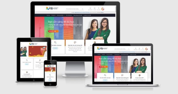 Theme Wordpress giới thiệu công ty tư vấn du học mẫu số 1