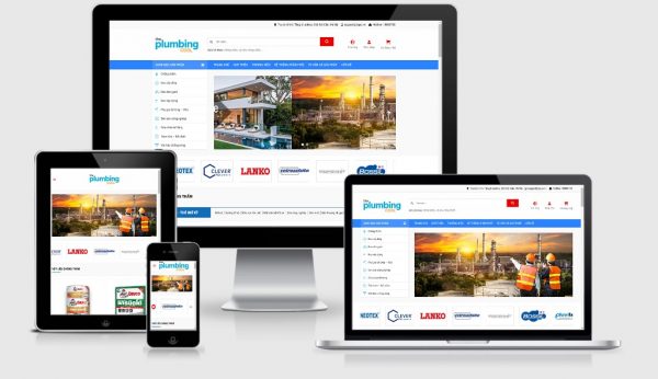 Theme Wordpress bán sơn chống thấm - Vật liệu xây dựng