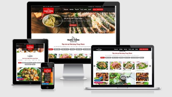 Theme Wordpress nhà hàng tuyệt đẹp - Mẫu số 3
