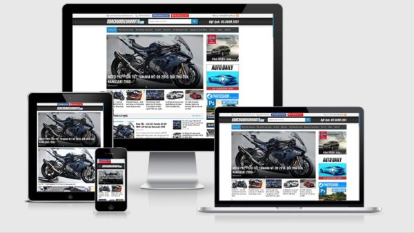 Theme wordpress tin tức / blog mẫu số 2