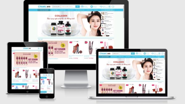 Theme Wordpress bán mỹ phẩm đẹp tuyệt - Mẫu số 11