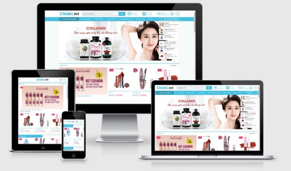 Theme Wordpress bán mỹ phẩm đẹp tuyệt - Mẫu số 11