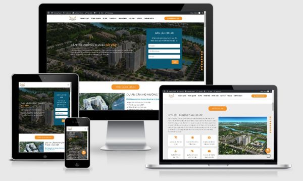 Theme Wordpress landing page bất động sản số 22 - Mường Thanh