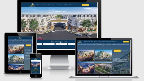 Theme Wordpress Landing Page bất động sản mẫu Icon City