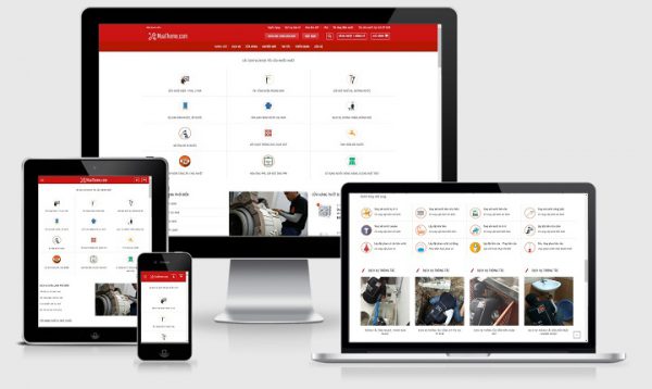 Theme Wordpress giới thiệu dịch vụ sửa chữa điện nước dân dụng