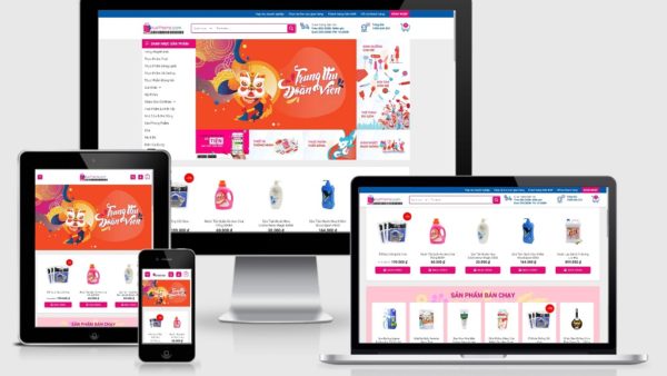 Theme Wordpress siêu thị thương mại điện tử Shop 5