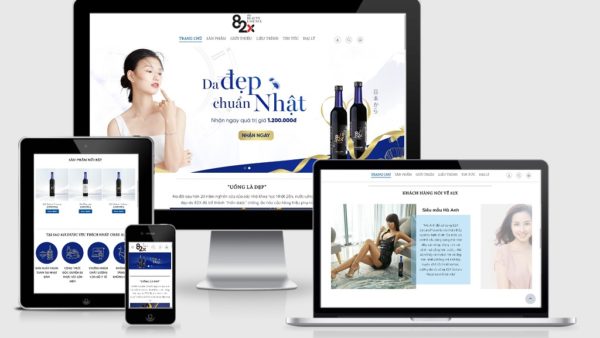 Theme Wordpress bán mỹ phẩm mẫu số 18 đẹp, độc đáo