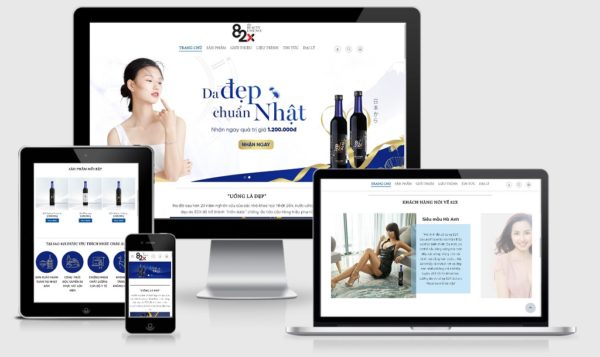 Theme Wordpress bán mỹ phẩm mẫu số 18 đẹp, độc đáo