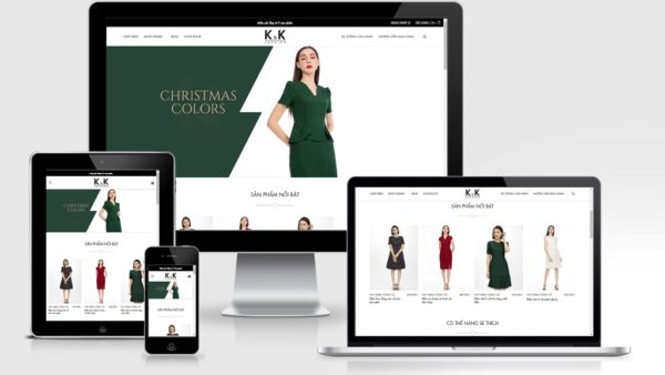 Theme Wordpress thời trang mẫu số 7 - KK Fashion