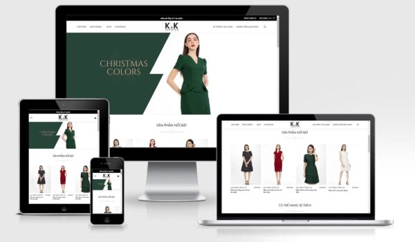 Theme Wordpress thời trang mẫu số 7 - KK Fashion