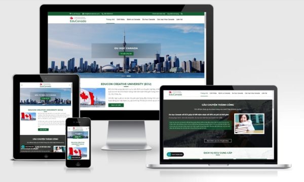 Theme Wordpress tư vấn du học, định cư nước ngoài mẫu số 3