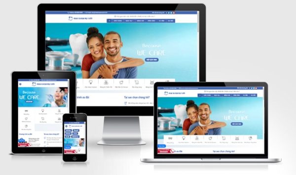 Theme Wordpress phòng khám nha khoa, nha sỹ mẫu số 5