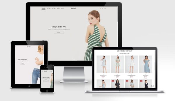 Theme Wordpress thời trang mẫu số 8