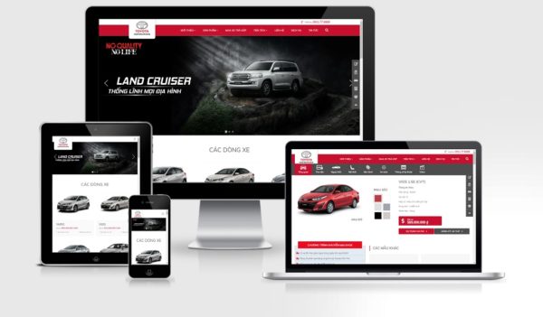 Theme Wordpress bán ô tô Toyota chuyên nghiệp số 2