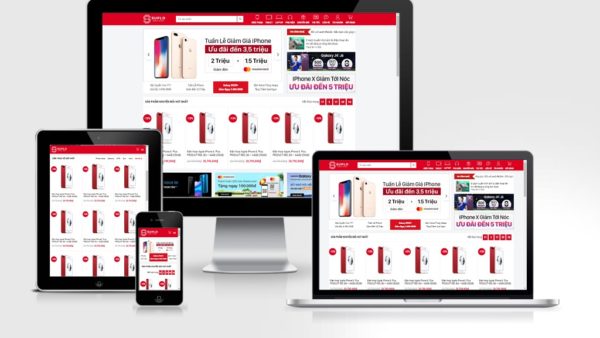 Theme Wordpress bán điện thoại di động mẫu số 3