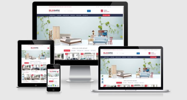 Theme Wordpress nội thất mẫu số 19