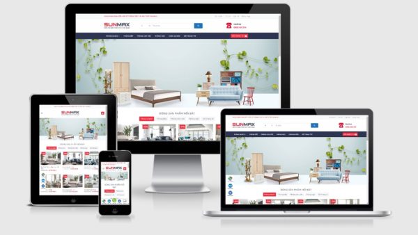 Theme Wordpress nội thất mẫu số 19