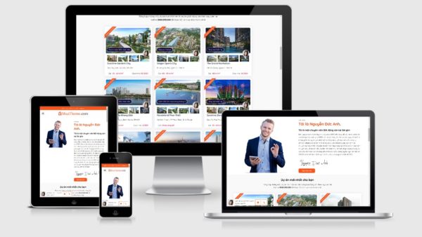 Theme Wordpress bất động sản cho chuyên viên tư vấn cá nhân