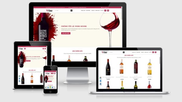 Theme wordpress rượu ngoại rượu vang 2 - Wine House