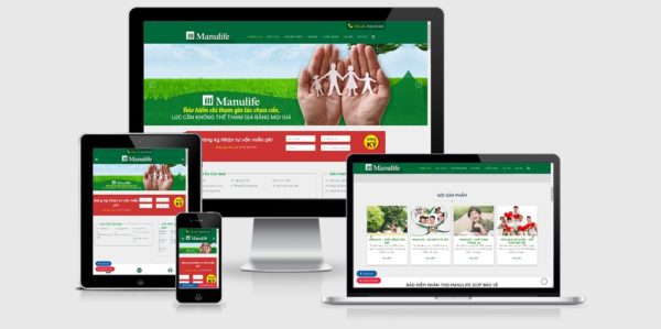Theme Wordpress bảo hiểm nhân thọ Manulife - Số 4