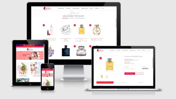 Theme Wordpress bán mỹ phẩm mẫu số 23 - TL COSMETICS