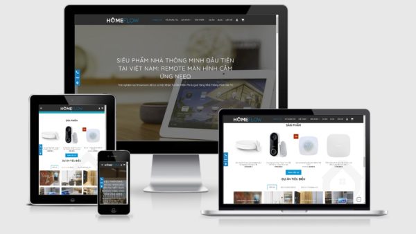 Theme Wordpress nhà thông minh mẫu số 1