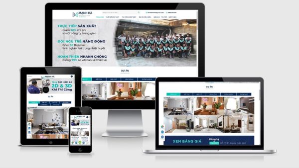 Theme Wordpress nội thất mẫu số 23 - Giao diện web nội thất