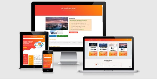 Theme wordpress bán theme, giao diện web mẫu số 2