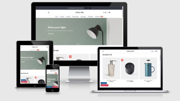 Theme Wordpress nội thất mẫu số 22 - Giao diện web nội thất