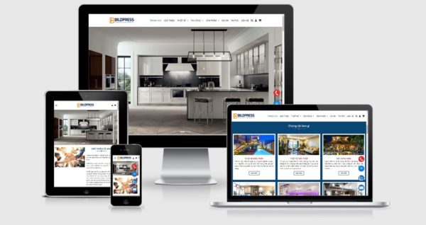 Theme Wordpress công ty Xây dựng - Nội thất mẫu số 9