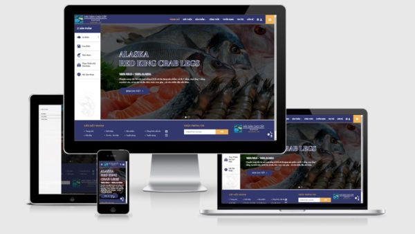 Theme Wordpress bán hải sản tươi sống cao cấp số 2
